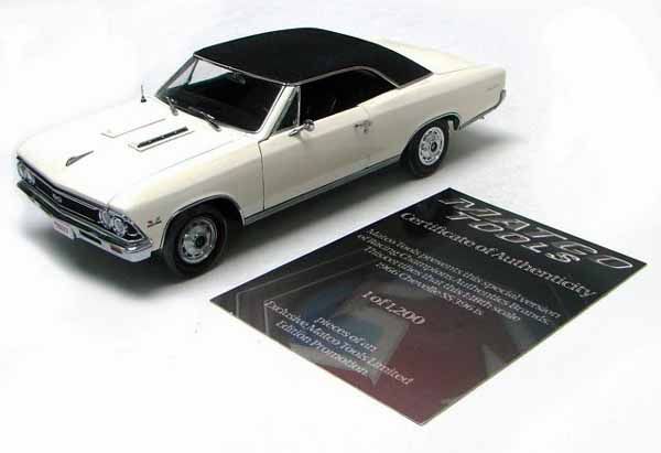   Authentic   Matco Tools   1966 Chevrolet Chevelle SS396 118th Scale
