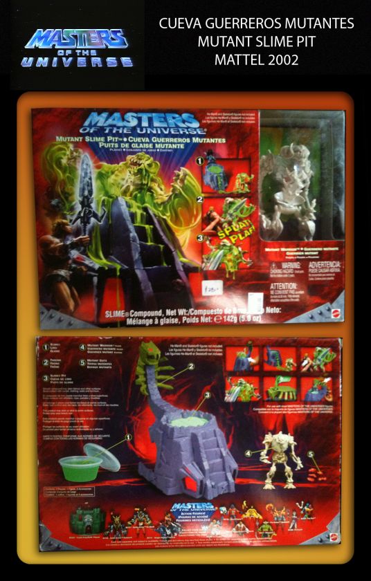   collection of Masters of the Universe form the Brand Mattel year 2002