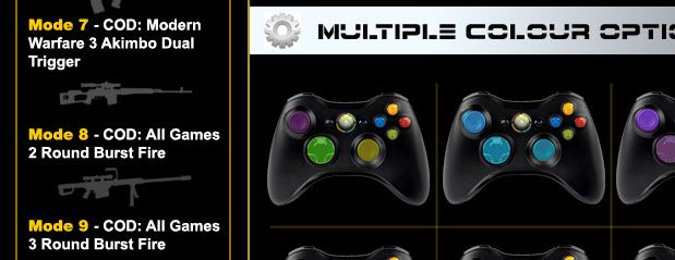 ULTRA V2 10 Mode Xbox 360 Rapid Fire Controller ,Modded, Modified,New 