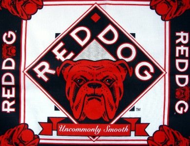 Miller Plank Road Brewery Red Dog Smooth Beer Bandana  