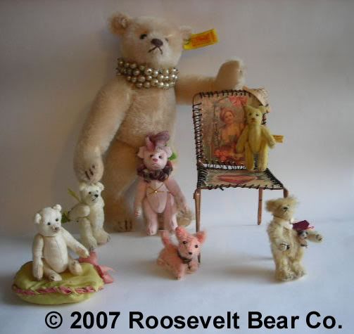ROOSEVELT TEDDY BEAR CO = A felt Bug Doll = artist OOAK  