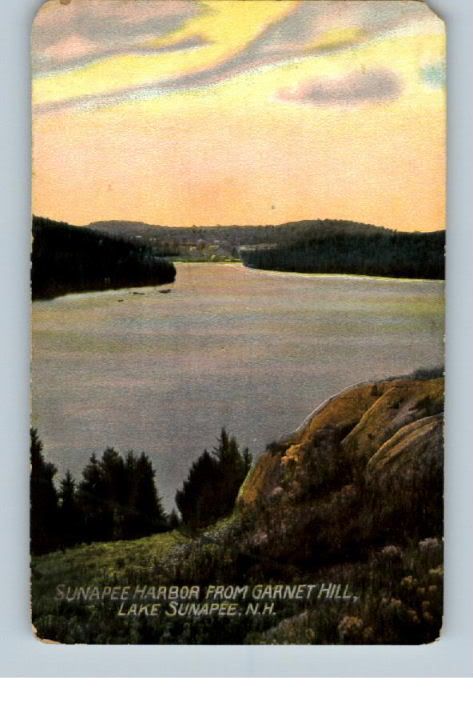 Old Postcard HarborLake Sunapee,New Hampshire/NH  