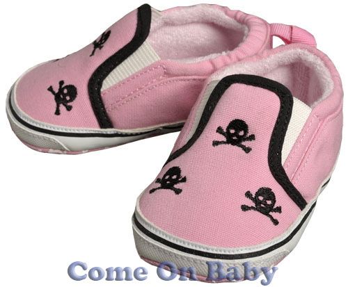 New Infant Girls Toddler Baby Skeleton Shoes 0 6m 6 12m  