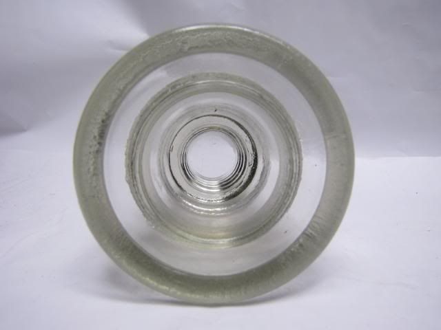 Vintage Glass Insulator USA Armstrongs  