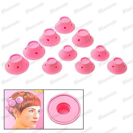   10x Soft Hair Style Care girls DIY Peco Roller Curler Rollers Curlers