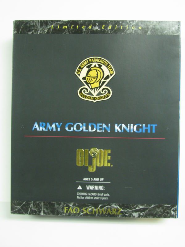 GI JOE 12 Army Golden Knight FAO Schwarz   