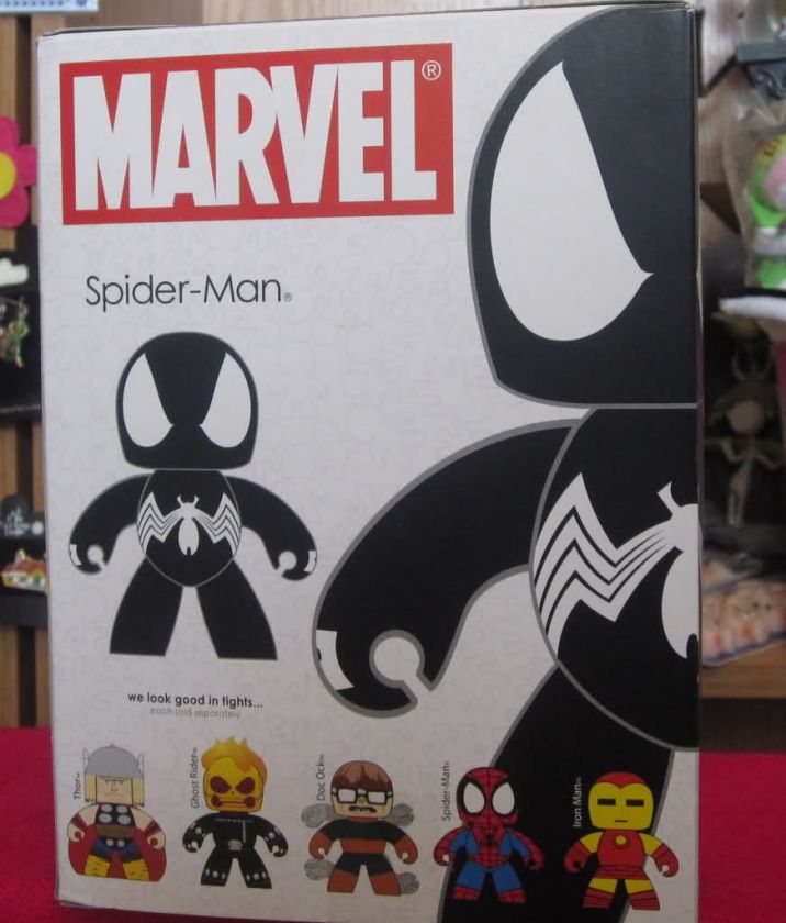 Mighty Muggs Marvel Legends Black Spider Man New in Box 653569331018 