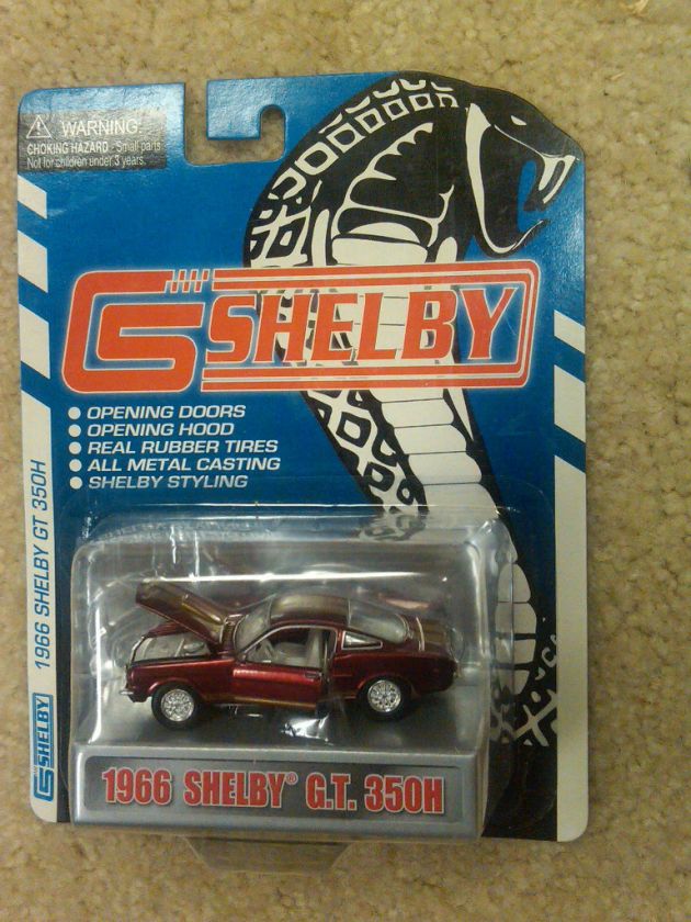 SHELBY COLLECTIBLES 1966 GT 350H HERTZ FORD MUSTANG RED  
