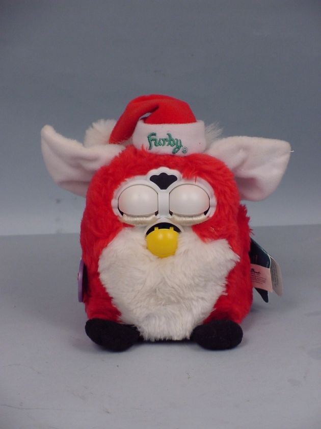 1999 Santa Furby With Box by Tiger Electronics  