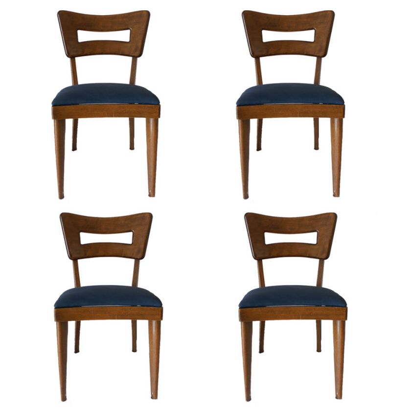   chairs set side armless chairs m154a 1950 1955 heywood wakefield s