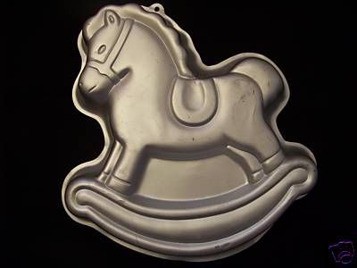 Horse Birthday Cake on 1984 Wilton Rocking Horse Pony Toy Birthday Cake Pan