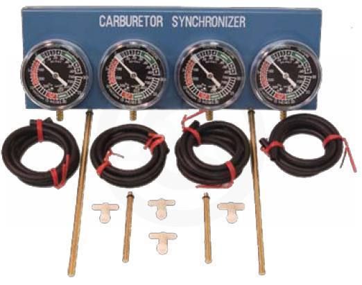 MOTORCYCLE 4 CYLINDER CARBURETOR SYNCHRONIZER TUNER  