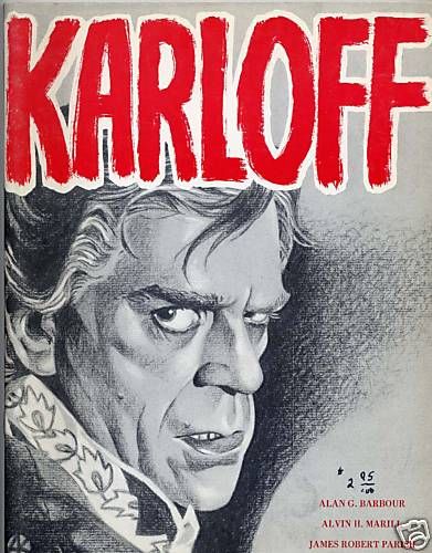 BORIS KARLOFF Illustrated Biography 1969 Near Fine Book  