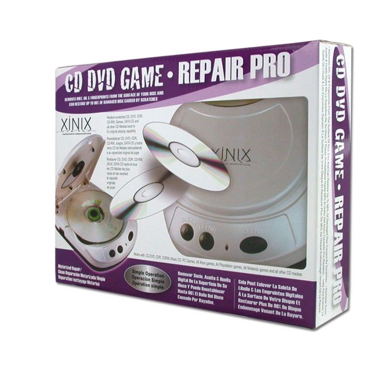 BEST CD DVD GAME MOVIE REPAIR DEVICE IN THE MARKET. BRAND NEW IN 