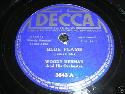 Woody Herman MEGA RARE 78 RPM DECCA 3643 VG 1941  